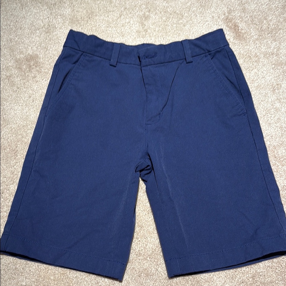 Vineyard Vines Blue Flat Front Shorts for Casual Wear